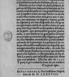 Los libros de la Madre Teresa de Jes&uacute;s(1588) document 444480