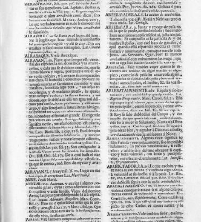 Diccionario de la lengua castellana, en que se explica el verdadero sentido de las voces, su naturaleza y calidad, con las phrases o modos de hablar [&hellip;] Tomo primero. Que contiene las letras A.B.(1726) document 444986