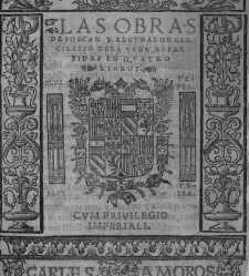 Las obras de Juan Bosc&aacute;n y algunas de Gracilasso de la Vega document 484946