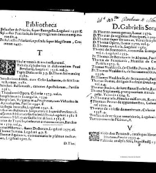 Bibliotheca doctoris Gabrielis Sora... - - : incipiens a cognominibus auctorum frequ&macr;eter citari solitis, interdum &agrave; nominibus quandoq &agrave; fedibus materiarum, ordine alphabetico congesta... martij 1618(1618) document 543273