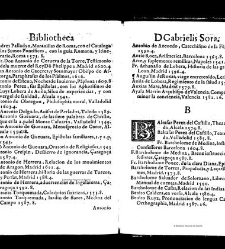 Bibliotheca doctoris Gabrielis Sora... - - : incipiens a cognominibus auctorum frequ¯eter citari solitis, interdum à nominibus quandoq à fedibus materiarum, ordine alphabetico congesta... martij 1618(1618) document 543355