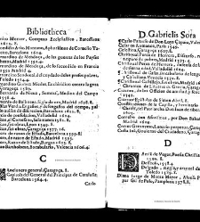 Bibliotheca doctoris Gabrielis Sora... - - : incipiens a cognominibus auctorum frequ¯eter citari solitis, interdum à nominibus quandoq à fedibus materiarum, ordine alphabetico congesta... martij 1618(1618) document 543356