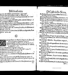 Bibliotheca doctoris Gabrielis Sora... - - : incipiens a cognominibus auctorum frequ¯eter citari solitis, interdum à nominibus quandoq à fedibus materiarum, ordine alphabetico congesta... martij 1618(1618) document 543358