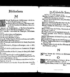 Bibliotheca doctoris Gabrielis Sora... - - : incipiens a cognominibus auctorum frequ¯eter citari solitis, interdum à nominibus quandoq à fedibus materiarum, ordine alphabetico congesta... martij 1618(1618) document 543362