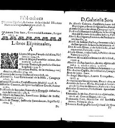 Bibliotheca doctoris Gabrielis Sora... - - : incipiens a cognominibus auctorum frequ&macr;eter citari solitis, interdum &agrave; nominibus quandoq &agrave; fedibus materiarum, ordine alphabetico congesta... martij 1618(1618) document 543365