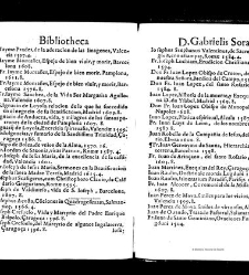 Bibliotheca doctoris Gabrielis Sora... - - : incipiens a cognominibus auctorum frequ¯eter citari solitis, interdum à nominibus quandoq à fedibus materiarum, ordine alphabetico congesta... martij 1618(1618) document 543372