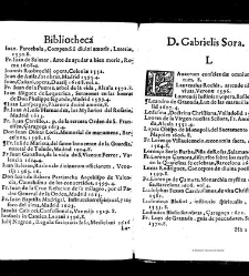 Bibliotheca doctoris Gabrielis Sora... - - : incipiens a cognominibus auctorum frequ¯eter citari solitis, interdum à nominibus quandoq à fedibus materiarum, ordine alphabetico congesta... martij 1618(1618) document 543374