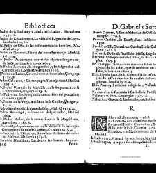 Bibliotheca doctoris Gabrielis Sora... - - : incipiens a cognominibus auctorum frequ¯eter citari solitis, interdum à nominibus quandoq à fedibus materiarum, ordine alphabetico congesta... martij 1618(1618) document 543377