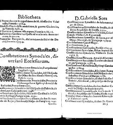 Bibliotheca doctoris Gabrielis Sora... - - : incipiens a cognominibus auctorum frequ¯eter citari solitis, interdum à nominibus quandoq à fedibus materiarum, ordine alphabetico congesta... martij 1618(1618) document 543383