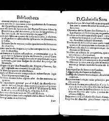 Bibliotheca doctoris Gabrielis Sora... - - : incipiens a cognominibus auctorum frequ¯eter citari solitis, interdum à nominibus quandoq à fedibus materiarum, ordine alphabetico congesta... martij 1618(1618) document 543392