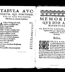 Bibliotheca doctoris Gabrielis Sora... - - : incipiens a cognominibus auctorum frequ¯eter citari solitis, interdum à nominibus quandoq à fedibus materiarum, ordine alphabetico congesta... martij 1618(1618) document 543400