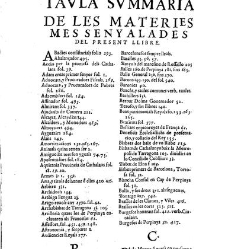 Summari, index o Epitome dels admirables y nobilissims titols de honor de Cathalunya, Rossello y Cerdanya y de les gracies, privilegis, perrogatiues, preheminencies, llibertats e immunitats gosan segons les propies y naturals lleys... -(1628) document 544014