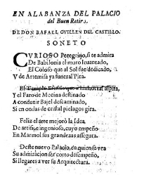 Elogios al Palacio Real del Buen Retiro(1635) document 548912