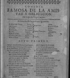 Parte veinte y dos de las comedias del Fénix de España… y las mejores que hasta ahora han salido… Zaragoza, P. Verges-J. Ginobart, 1630(1630) document 551403