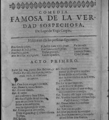 Parte veinte y dos de las comedias del Fénix de España… y las mejores que hasta ahora han salido… Zaragoza, P. Verges-J. Ginobart, 1630(1630) document 551446