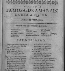 Parte veinte y dos de las comedias del Fénix de España… y las mejores que hasta ahora han salido… Zaragoza, P. Verges-J. Ginobart, 1630(1630) document 551539