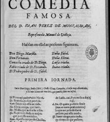 Doze comedias las mas grandiosas que asta aora han salido de los meiores, y mas insignes poetas: segunda parte ... Lisboa: Pablo Craesbeeck, a costa de Iuan Leite Pereira ..., 1647.(1647) document 551972