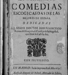 Enc. piel gofrada con hierros dorados -- Falto de port. (sustitu&iacute;da por contrahecha) y prelim. Parte II (1652)(1652) document 557266