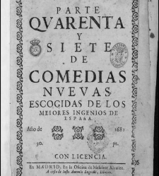 Enc. piel gofrada con hierros dorados Parte XLVII (1681)(1681) document 571274