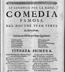 Segundo tomo de las comedias, Madrid, Imprenta del Reino - Alonso Perez , 1638(1638) document 575200