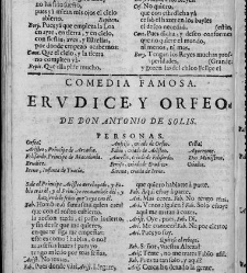 Comedias de Don Antonio de Solis, Madrid, Melchor Álvarez/Justo Antonio de Logroño, 1681(1681) document 576706