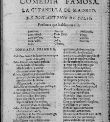 Comedias de Don Antonio de Solis, Madrid, Melchor Álvarez/Justo Antonio de Logroño, 1681(1681) document 576946