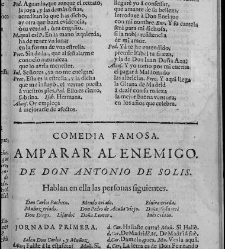 Comedias de Don Antonio de Solis, Madrid, Melchor Álvarez/Justo Antonio de Logroño, 1681(1681) document 576983