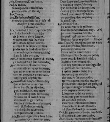 Enc. pasta -- La primera comedia, excepto las h. 11 a 14, es de otra composici&oacute;n tipogr&aacute;fica y, en h. 1 no consta ""Dedicala &agrave; la Hermandad del Glorioso Santo. Represent&ograve;la Escamilla a&ntilde;o de 1678"" Parte XLVI (1679)(1679) document 584232