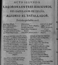 Enc. pasta -- La primera comedia, excepto las h. 11 a 14, es de otra composición tipográfica y, en h. 1 no consta ""Dedicala à la Hermandad del Glorioso Santo. Representòla Escamilla año de 1678"" Parte XLVI (1679)(1679) document 584306