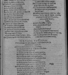 Enc. pasta -- La primera comedia, excepto las h. 11 a 14, es de otra composici&oacute;n tipogr&aacute;fica y, en h. 1 no consta ""Dedicala &agrave; la Hermandad del Glorioso Santo. Represent&ograve;la Escamilla a&ntilde;o de 1678"" Parte XLVI (1679)(1679) document 584453