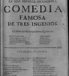 Parte cuarenta y tres de comedias de diferentes autores… Zaragoza, J. de Ibar-P. Escuer, 1650.(1650) document 587814