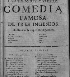 Parte cuarenta y tres de comedias de diferentes autores… Zaragoza, J. de Ibar-P. Escuer, 1650.(1650) document 588058