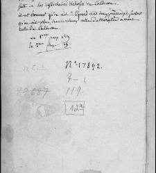 Enc. pasta -- Ex-libris: ""Ex Bibl. Ios. Ren. Card. Imperiales"" y sello de Pascual de Gayangos Parte XII (1658)(1658) document 588583
