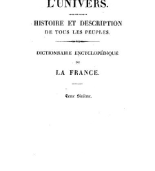 France. Dictionnaire encyclop&eacute;dique(1842) document 96389