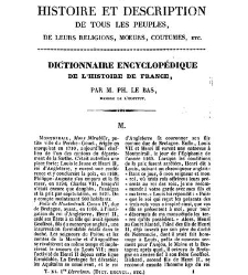 France. Dictionnaire encyclopédique(1844) document 100677