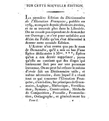 Dictionnaire de l'Elocution fran&ccedil;aise, contenant : les Principes de Grammaire, Logique, Rh&eacute;torique, Versifi[&hellip;](1802) document 105988