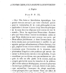 Éléments de la philosophie chrétienne comparée avec les doctrines des philosophes anciens et des philosophes modernes, par G. Sanseverino,..(1875) document 132959