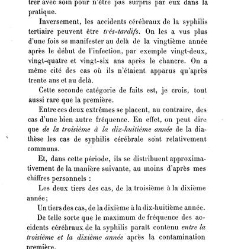 La syphilis du cerveau : le&ccedil;ons cliniques(1879) document 139752