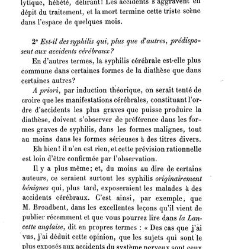 La syphilis du cerveau : le&ccedil;ons cliniques(1879) document 139757