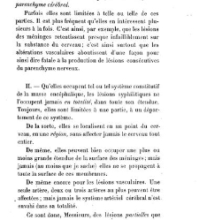 La syphilis du cerveau : leçons cliniques(1879) document 139764