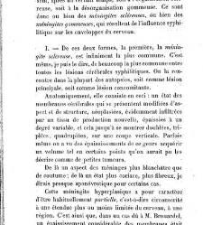 La syphilis du cerveau : le&ccedil;ons cliniques(1879) document 139771