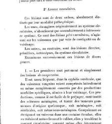 La syphilis du cerveau : le&ccedil;ons cliniques(1879) document 139783