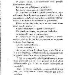 La syphilis du cerveau : le&ccedil;ons cliniques(1879) document 139817
