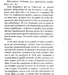 La syphilis du cerveau : le&ccedil;ons cliniques(1879) document 139820