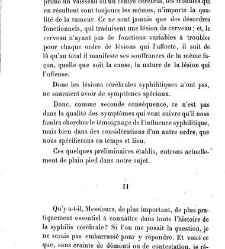 La syphilis du cerveau : leçons cliniques(1879) document 139827