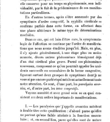 La syphilis du cerveau : leçons cliniques(1879) document 139865