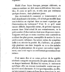 La syphilis du cerveau : le&ccedil;ons cliniques(1879) document 139881