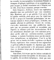 La syphilis du cerveau : le&ccedil;ons cliniques(1879) document 139891