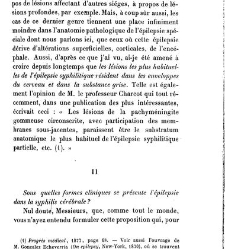 La syphilis du cerveau : le&ccedil;ons cliniques(1879) document 139892