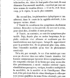 La syphilis du cerveau : leçons cliniques(1879) document 139899